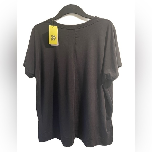 All In Motion Women Active Short Sleeve Slit Hem Top Large Size - Picture 9 of 15